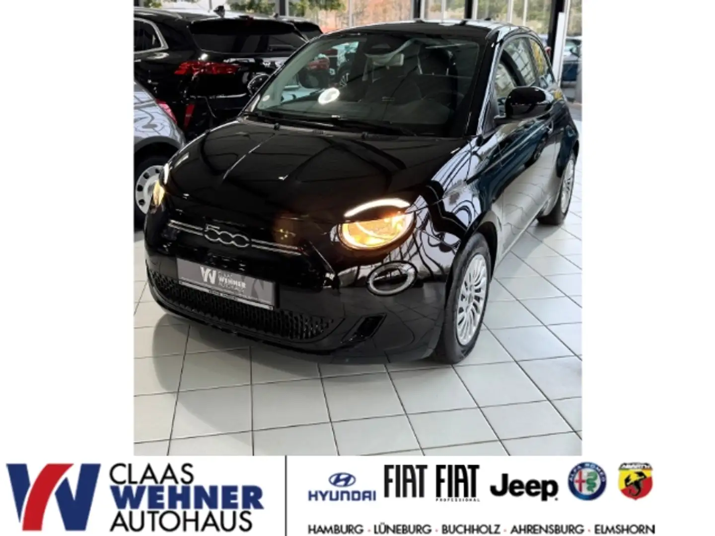 Fiat 500 Fiat Neuer Action MJ22 Fahrerprofil Spurhalteass. Nero - 1