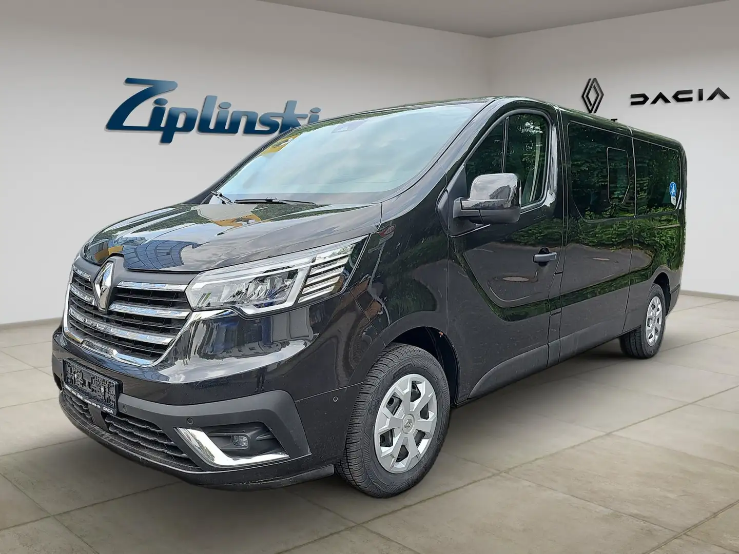 Renault Trafic L2H1 3,0t 8 Sitze + Navi + Insp.TÜV NEU+ Schwarz - 1