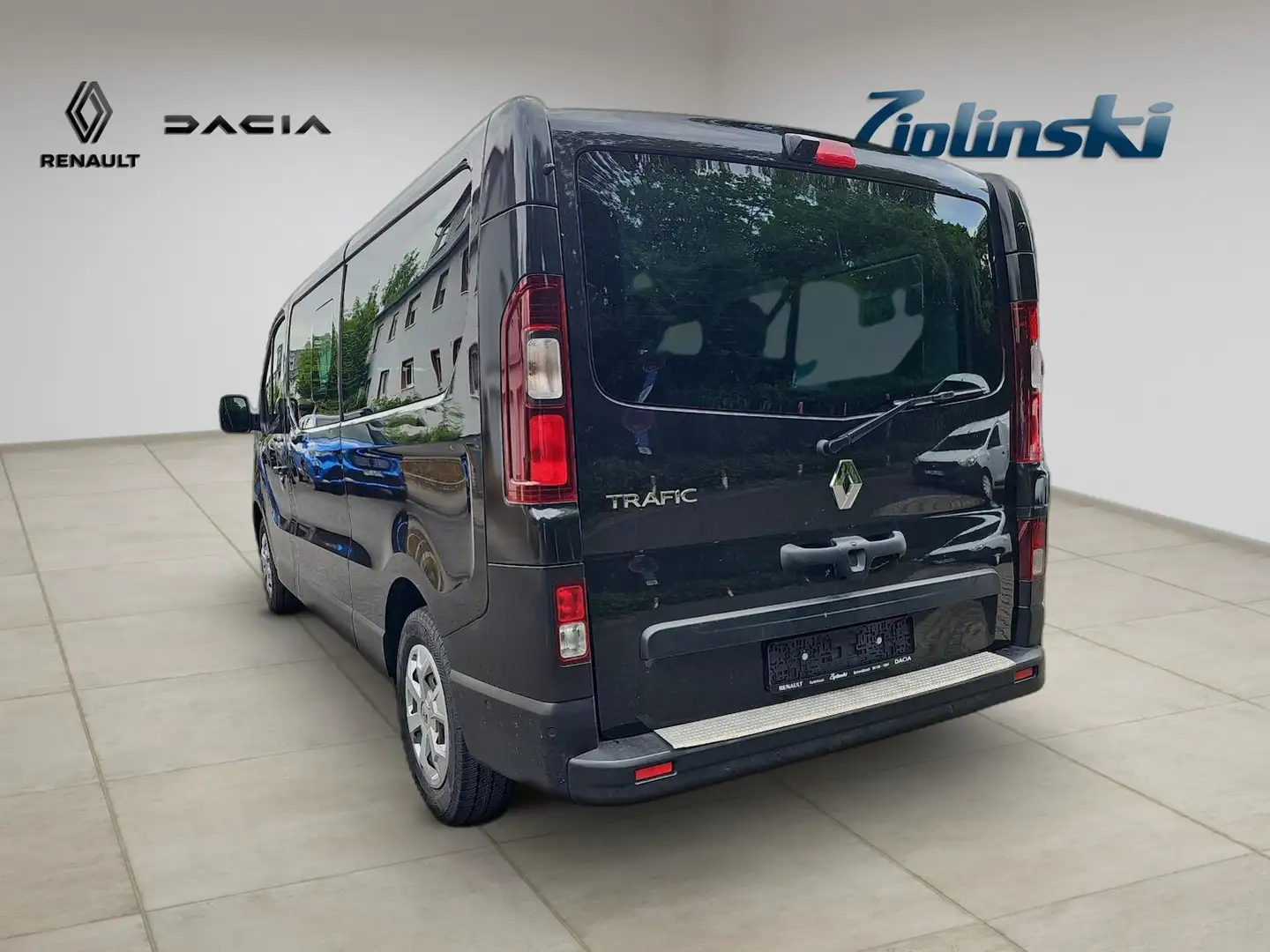 Renault Trafic L2H1 3,0t 8 Sitze + Navi + Insp.TÜV NEU+ Schwarz - 2