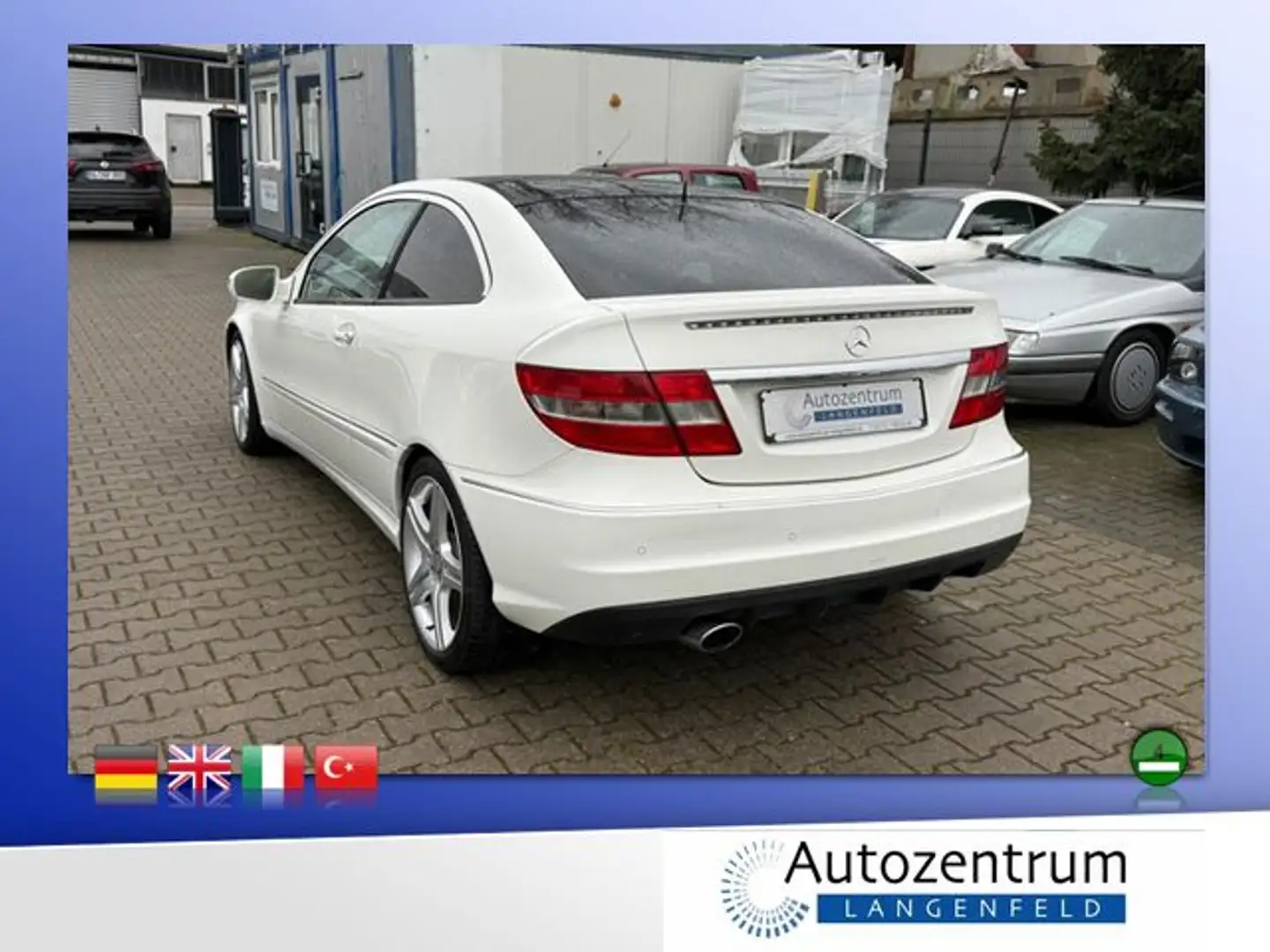 Mercedes-Benz CLC 220 CDI Aut.Sport Paket *LEDER*PANO*BI-XENON Blanco - 2