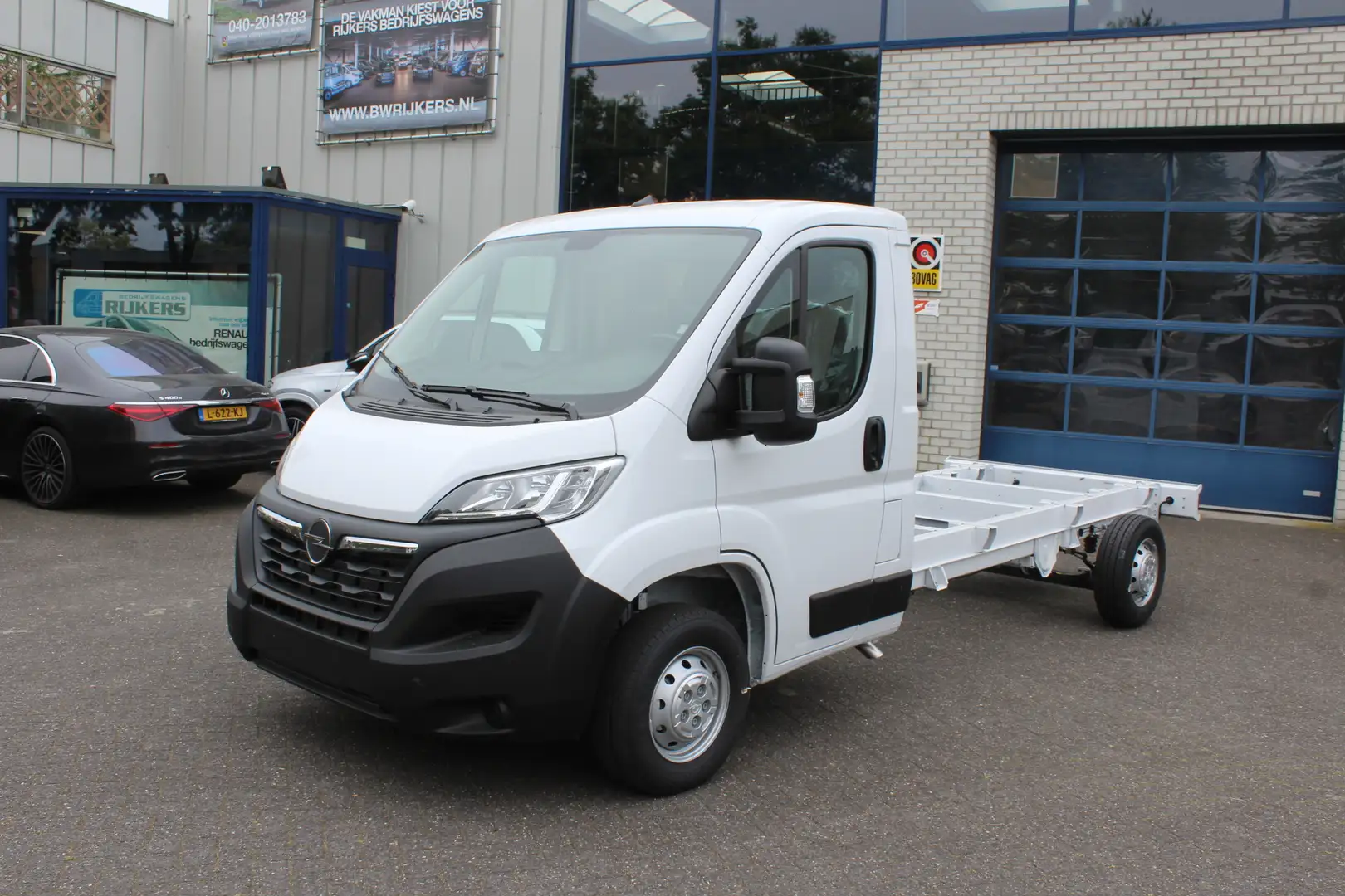 Opel Movano Chassis cabine 2.2D 165 pk L3 3.5t Airco, chassis Wit - 1