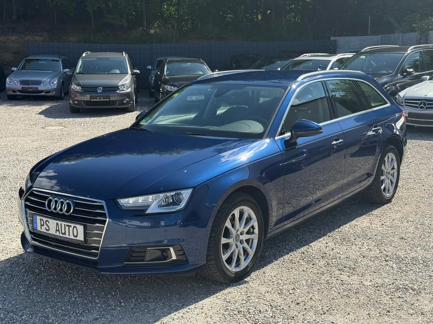 Audi A4 g-tron design*MwSt.1.Hand*Navi*Top Azul - 1