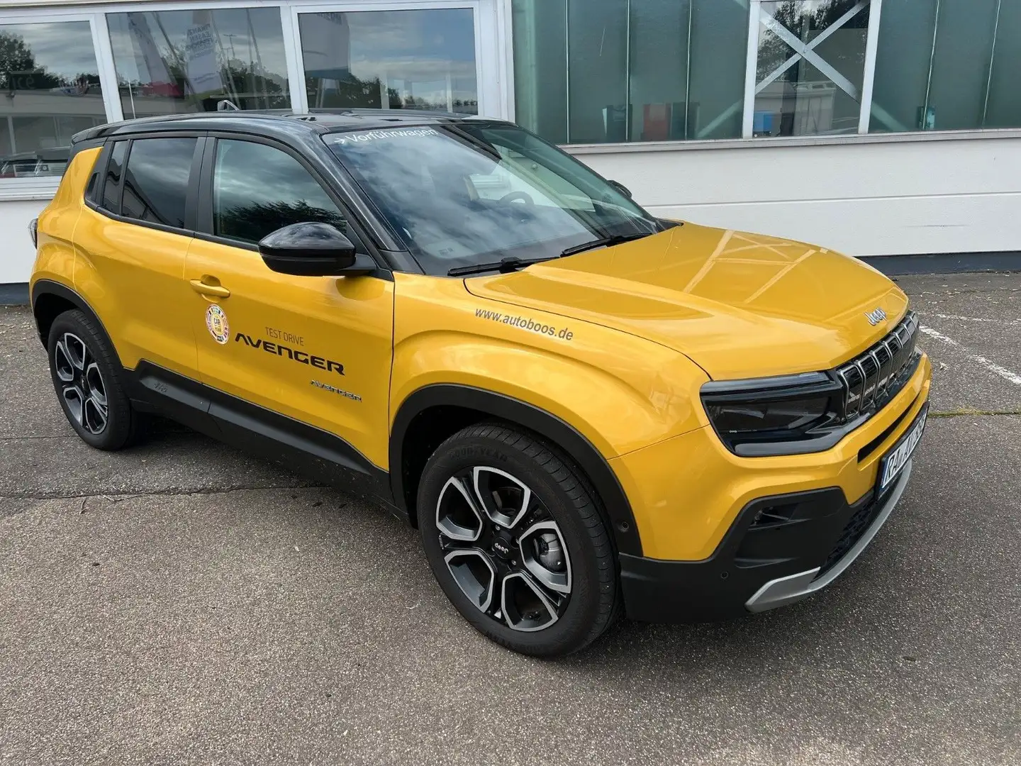 Jeep Avenger Summit Electric Jaune - 2