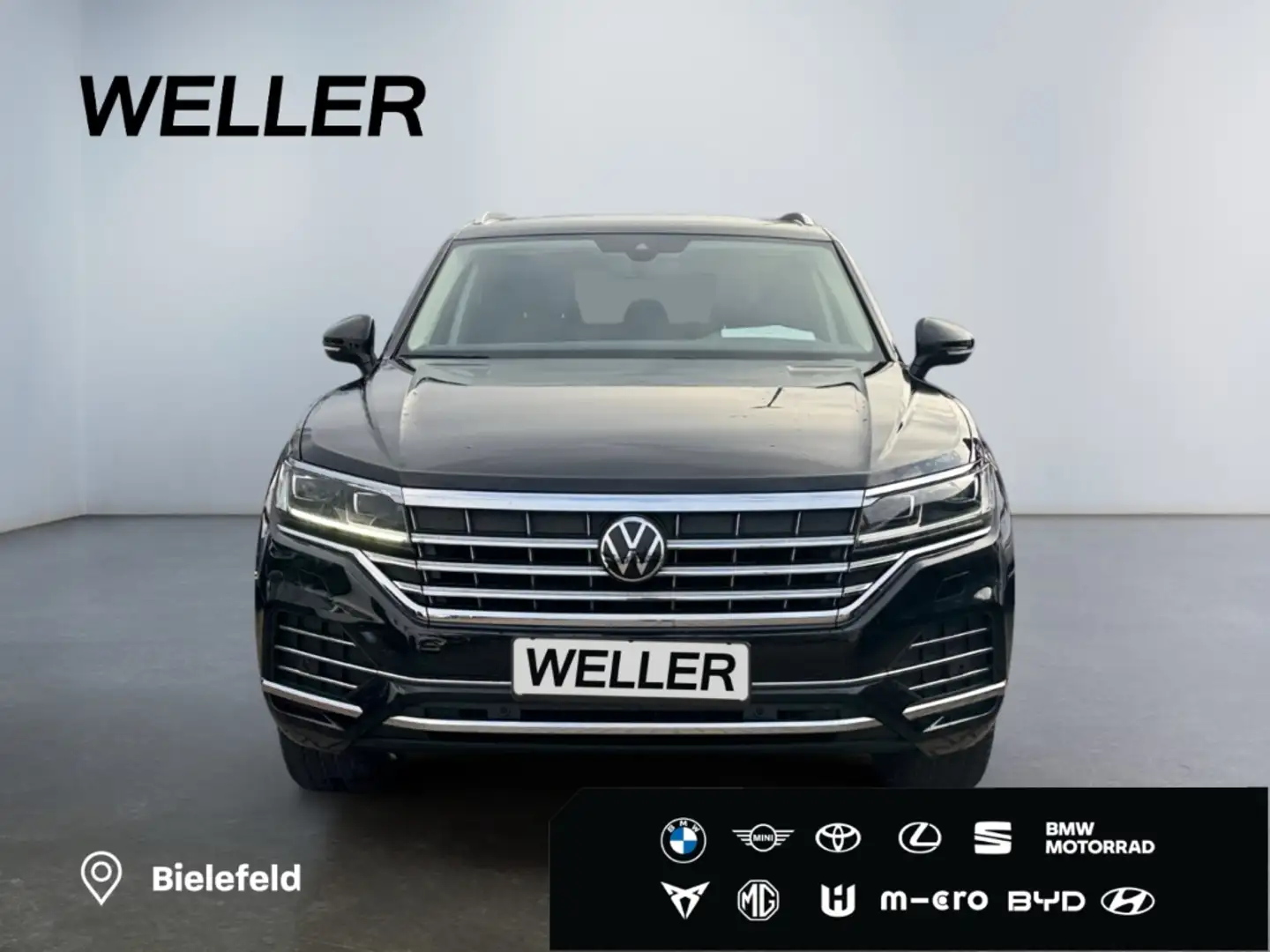 Volkswagen Touareg 3.0 V6 TDI 4M Atmosphere *StHz*Leder*AHK* Noir - 2
