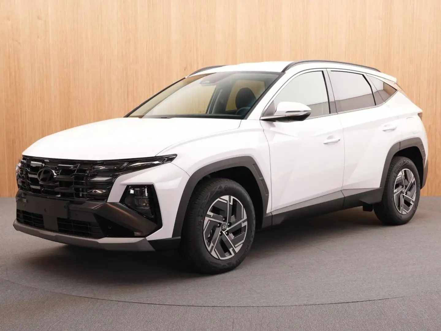 Hyundai TUCSON 1.6 T-GDi 48V-Hybrid 2WD Style Automatik Blanc - 1