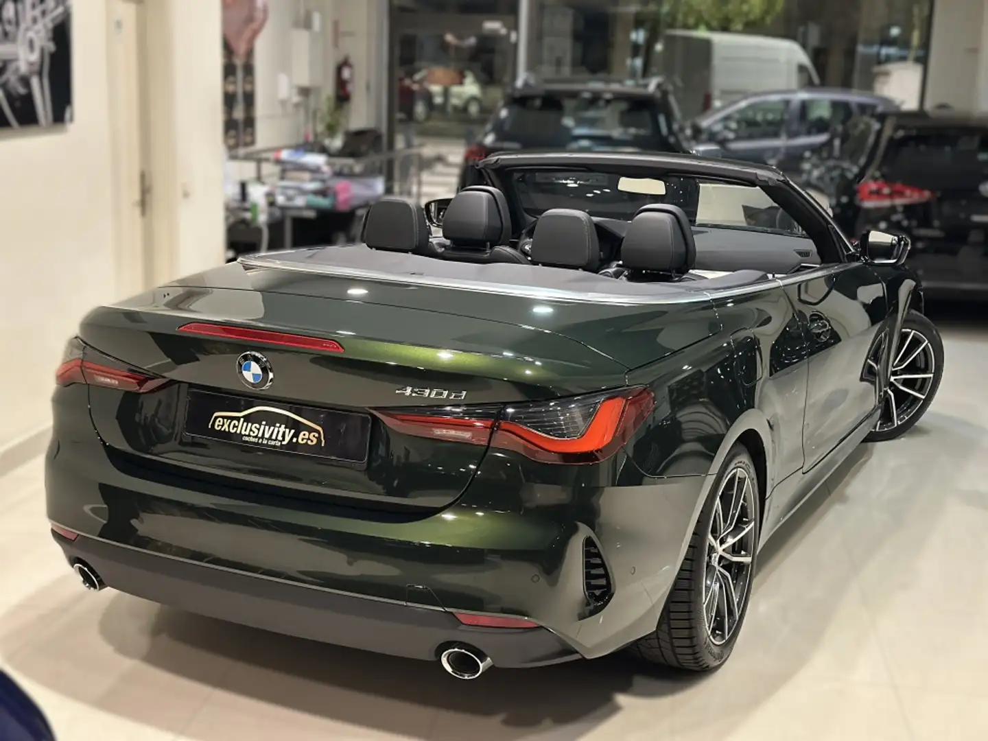 BMW BMW Serie 4 Descapotable  Automático de 2 Puertas Groen - 2