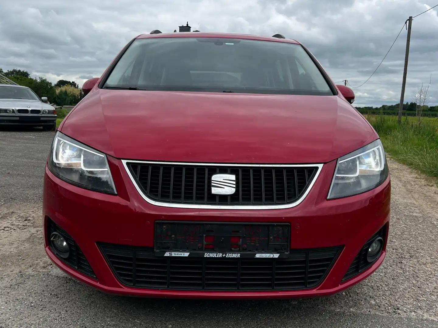 SEAT Alhambra Style Allrad, Xenon, 7 Sitzer, AHK, Rot - 2