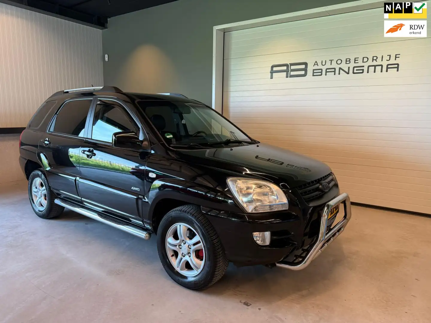 Kia Sportage 2.7 V6 X-pression 4WD AUTOMAAT/CLIMA AIRCO/CRUISEC Noir - 1