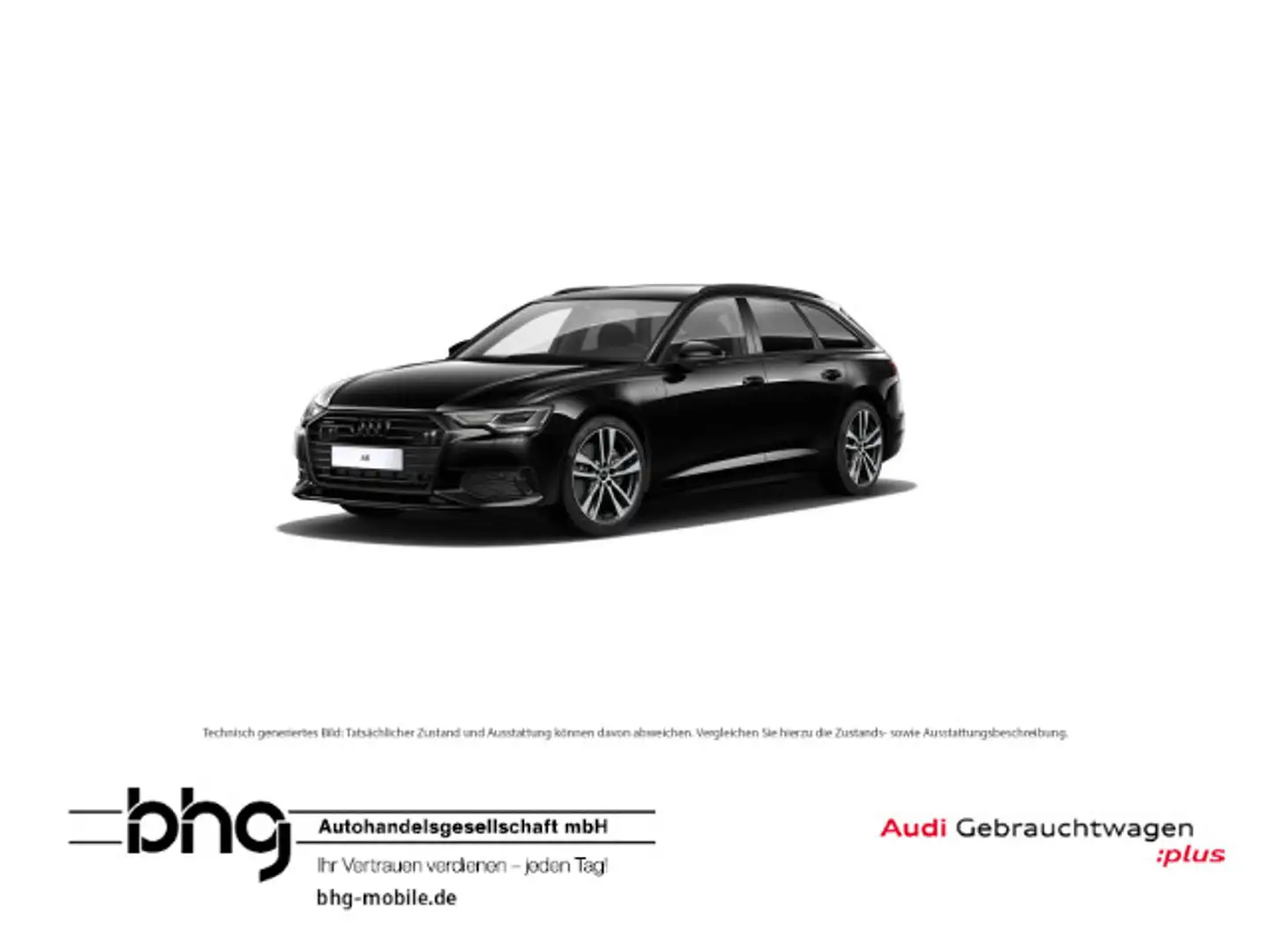 Audi A6 Avant 45 TFSI quattro S tronic sport Schwarz - 1