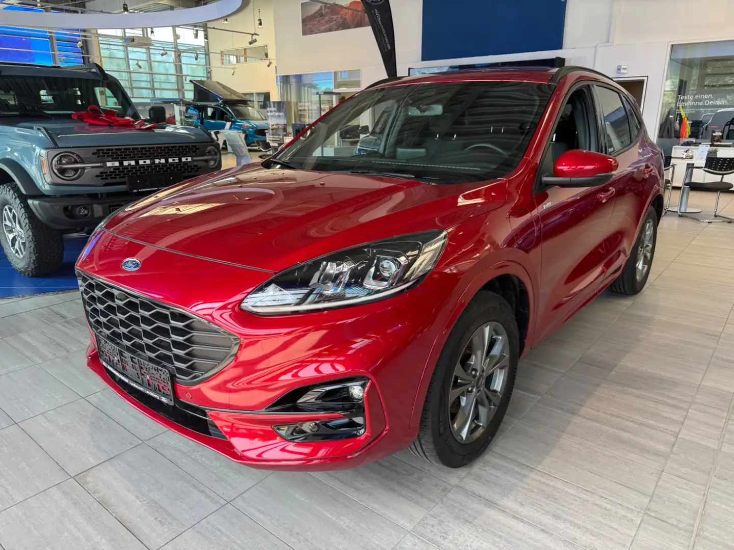 Ford Kuga 2.5 Duratec PHEV ST-Line Navi SHZ el.AHK ACC Rouge - 2