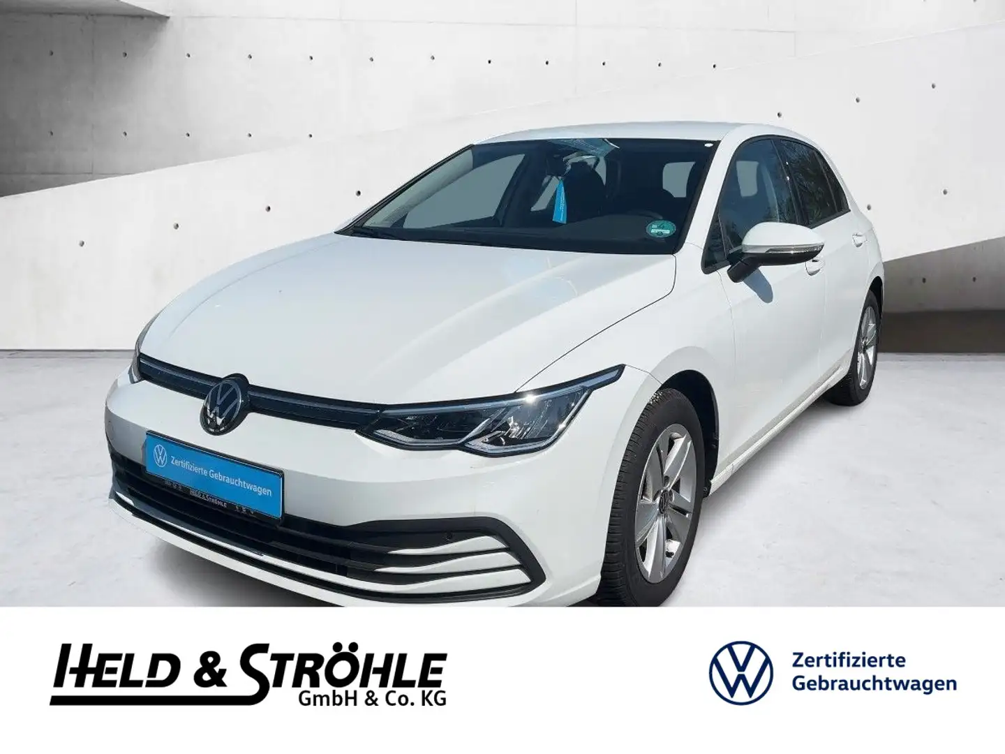 Volkswagen Golf 8 Life 1.5 TSI LED NAV PDC SHZ APP DAB+ Biały - 1