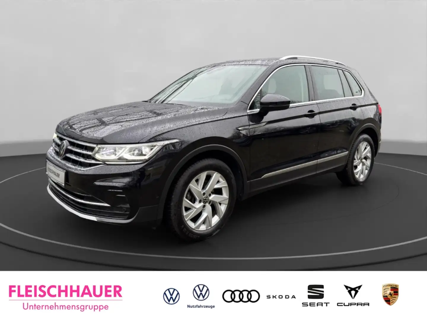 Volkswagen Tiguan Elegance 2.0 TDI DSG Pano Navi Digitales Cockpit L Schwarz - 1