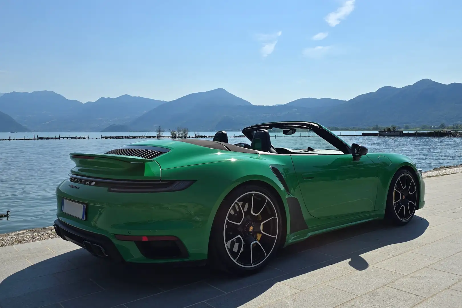 Porsche 911 992 Turbo S Cabrio -POSSIBILITA' SUBENTRO LEASING- Verde - 2