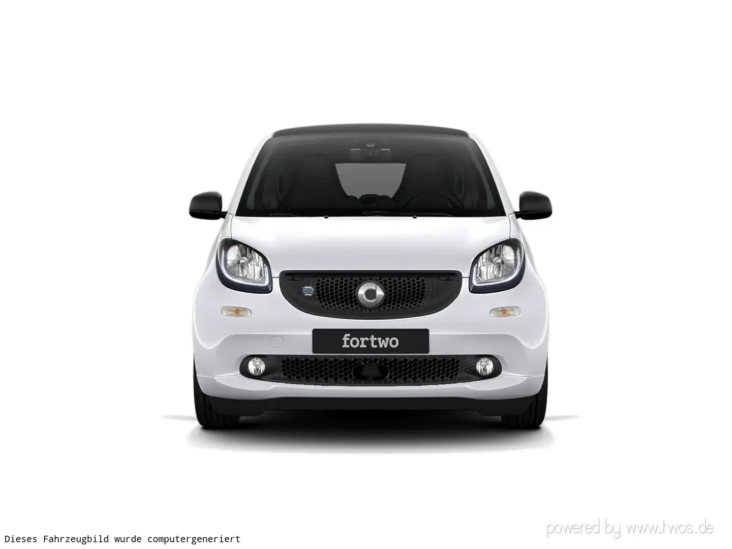 smart forTwo electric drive passion LED , Winter-Paket ,  M&S auf Stahlfelgen, Weiß - 2