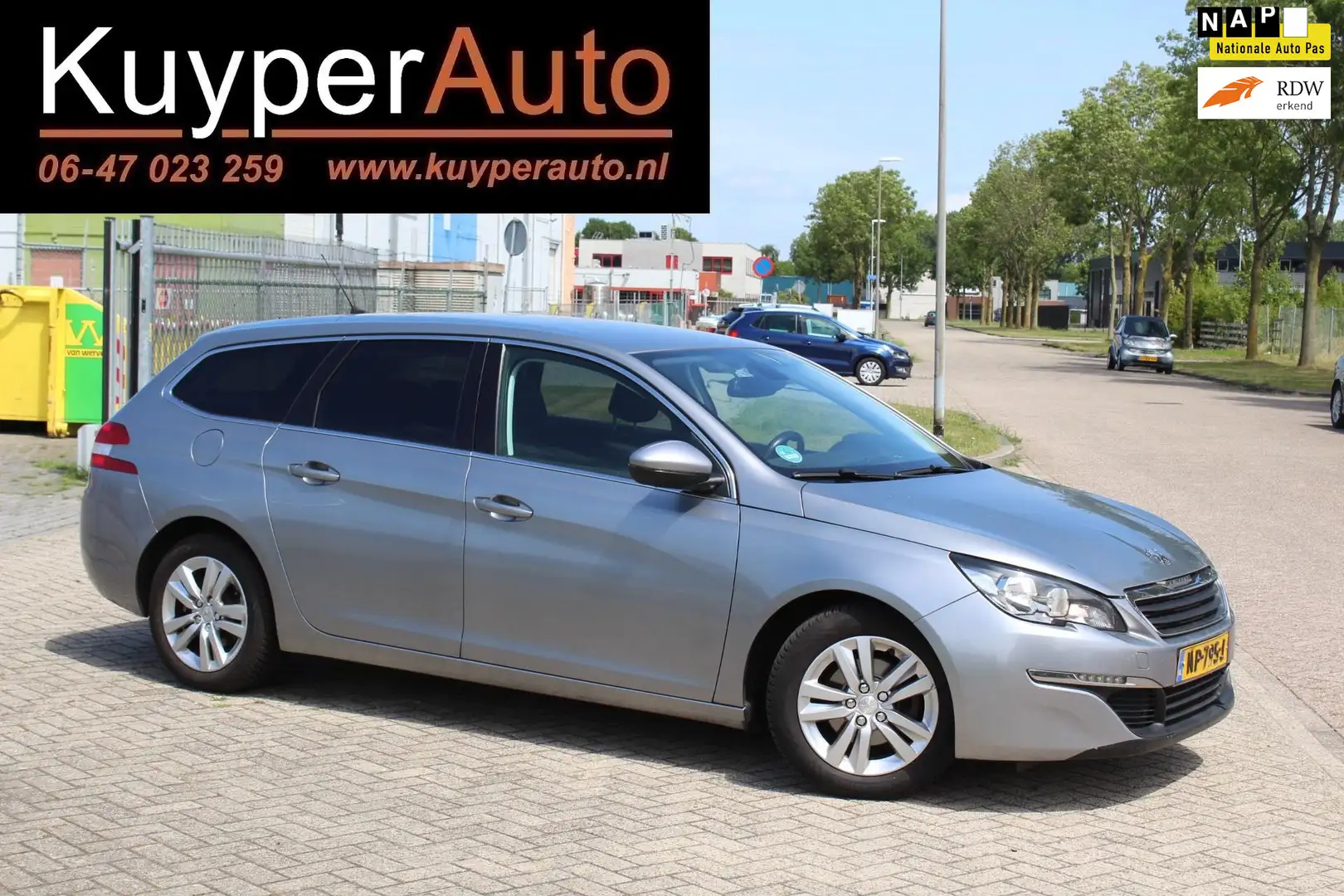 Peugeot 308 SW 1.6 BlueHDI Blue Lease distr recent vervangen m Grigio - 1