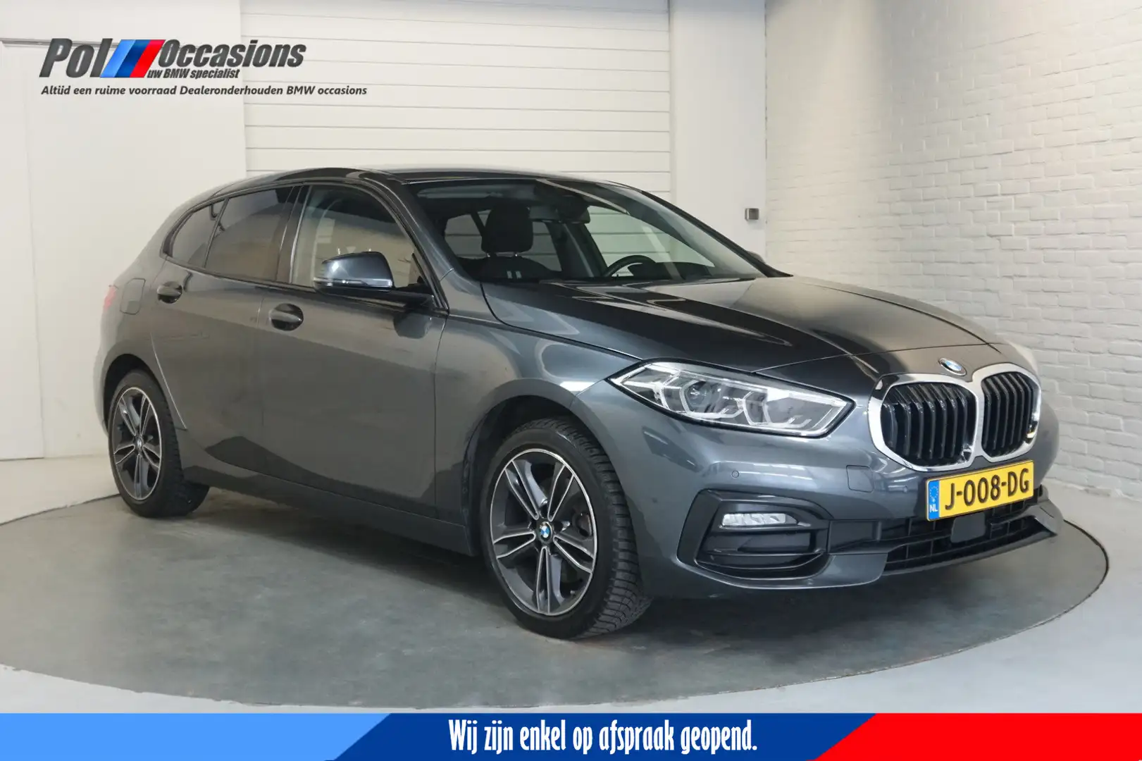 BMW 118 1-serie 118i Sport-line | Sportinter | DAB+ | Auto Gris - 1