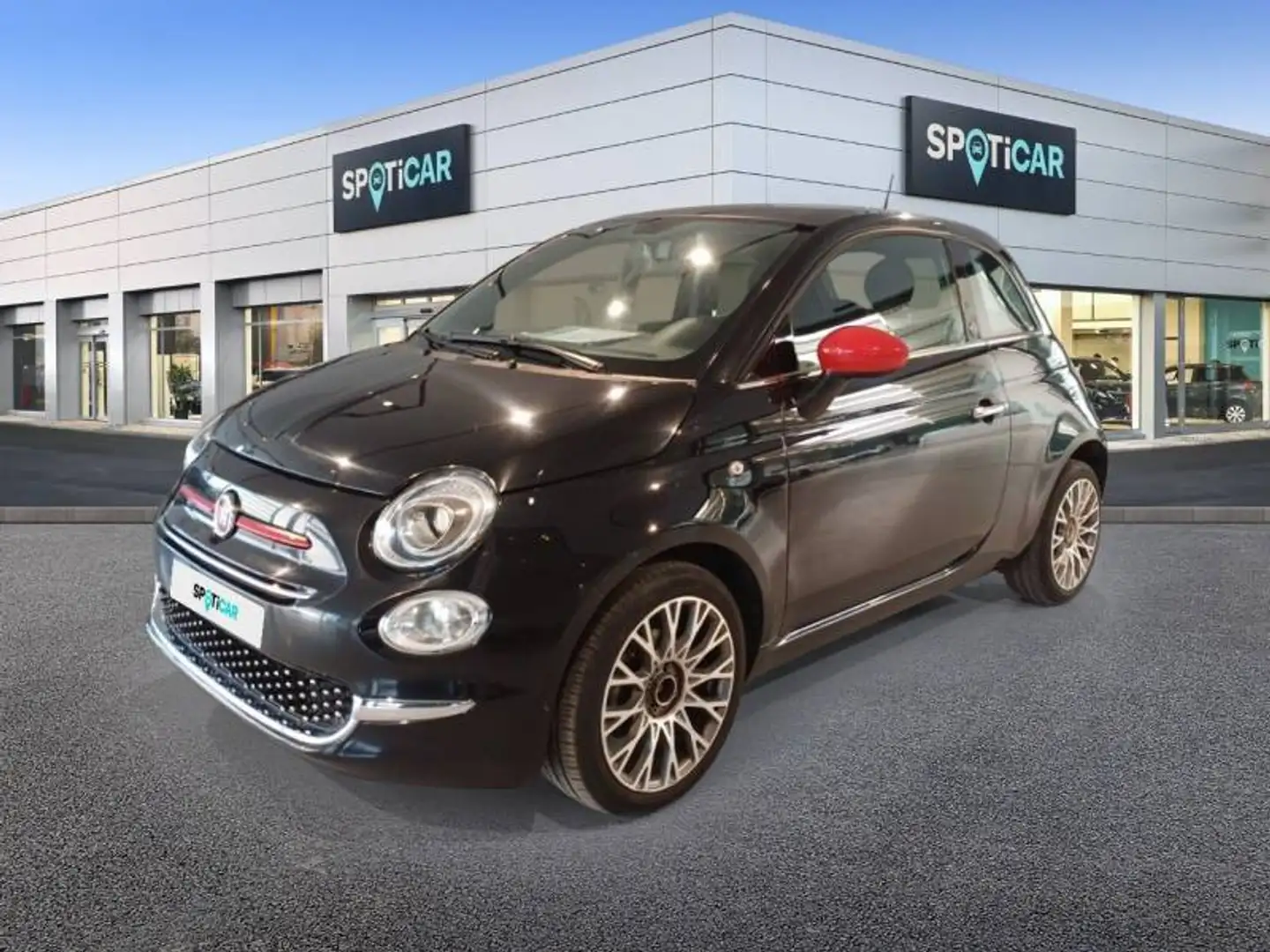 Fiat 500 2 1.0 Hybrid 70 (Red) Чёрный - 1
