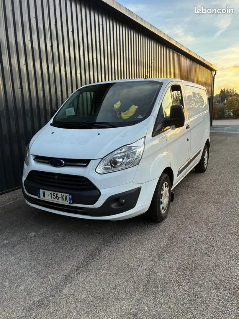 Ford Transit Custom Transit 2.0 105 cv 2018 Atelage Clim Blanco - 2