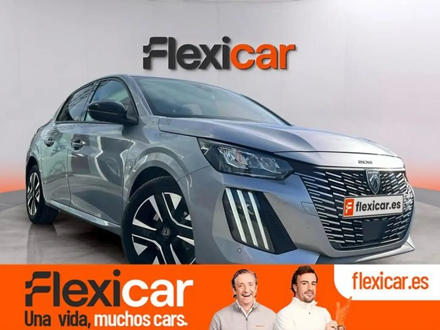 Peugeot 208 Allure Gasolina 100 S&S 6 Vel. MAN Gris - 1