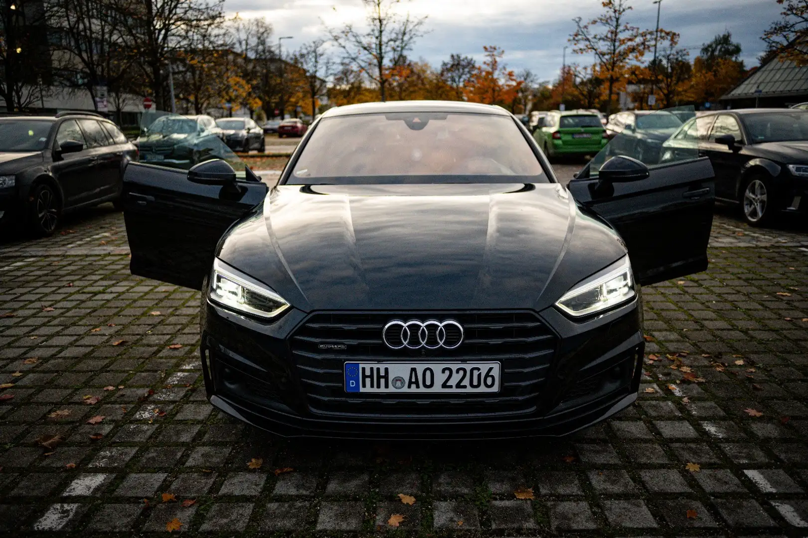 Audi A5 quattro sport Schwarz - 1