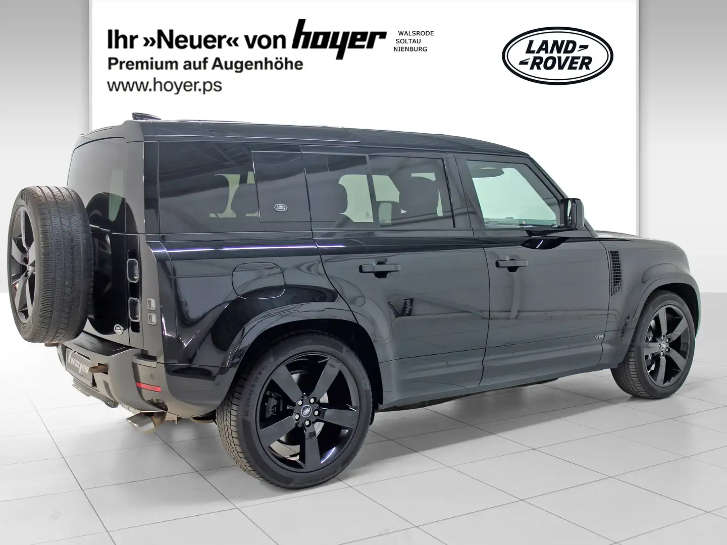 Land Rover Defender 110 5.0 P525 V8 Head-Up DAB LED RFK Negro - 2