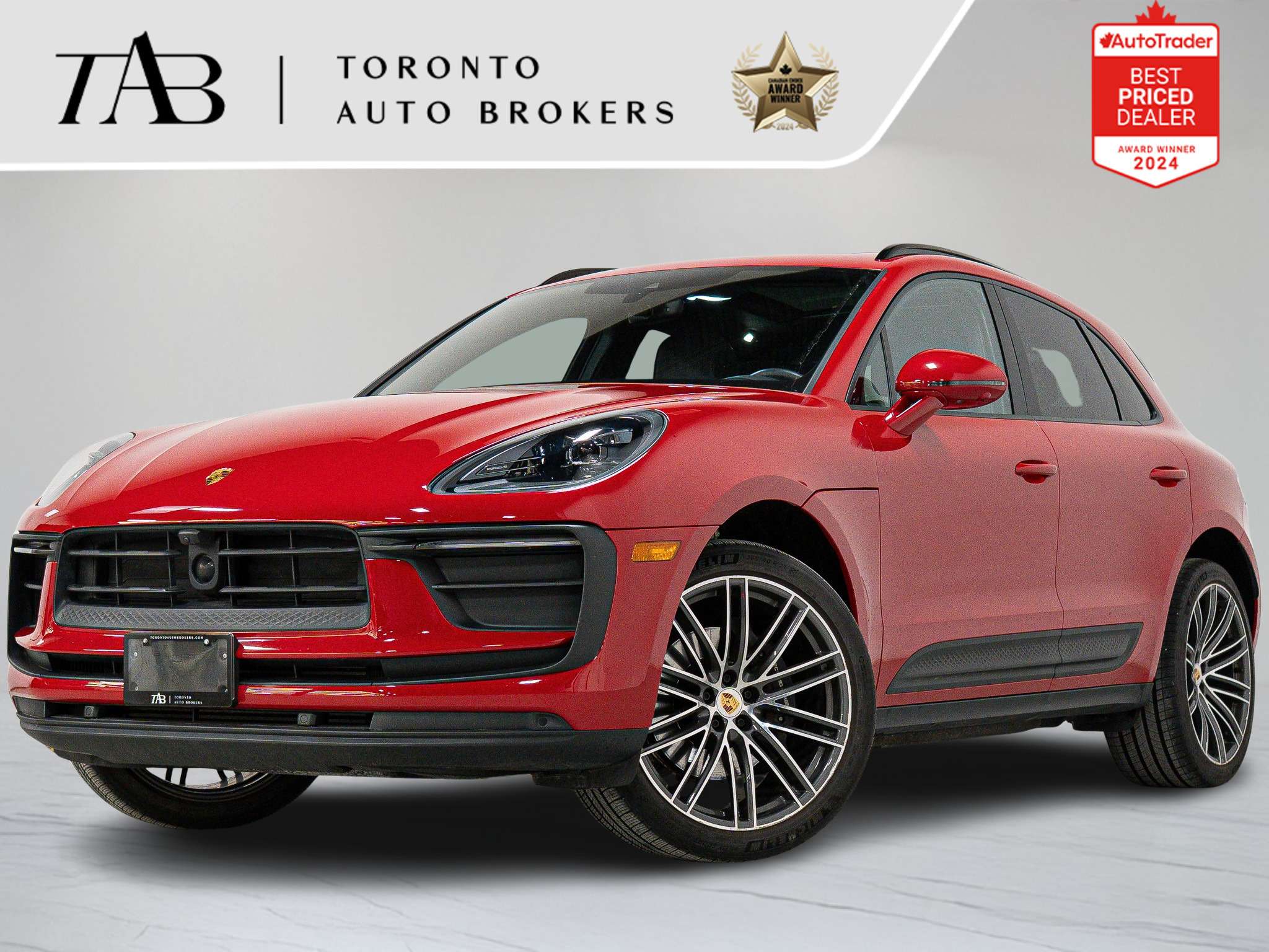 Red 2024 Porsche Macan SUV / Crossover All-Wheel Drive Automatic