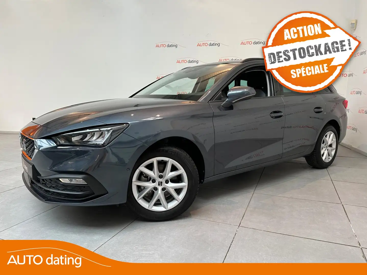 SEAT Leon ST 1.0 eTSI MHEV Move! DSG (EU6AP) Gris - 1