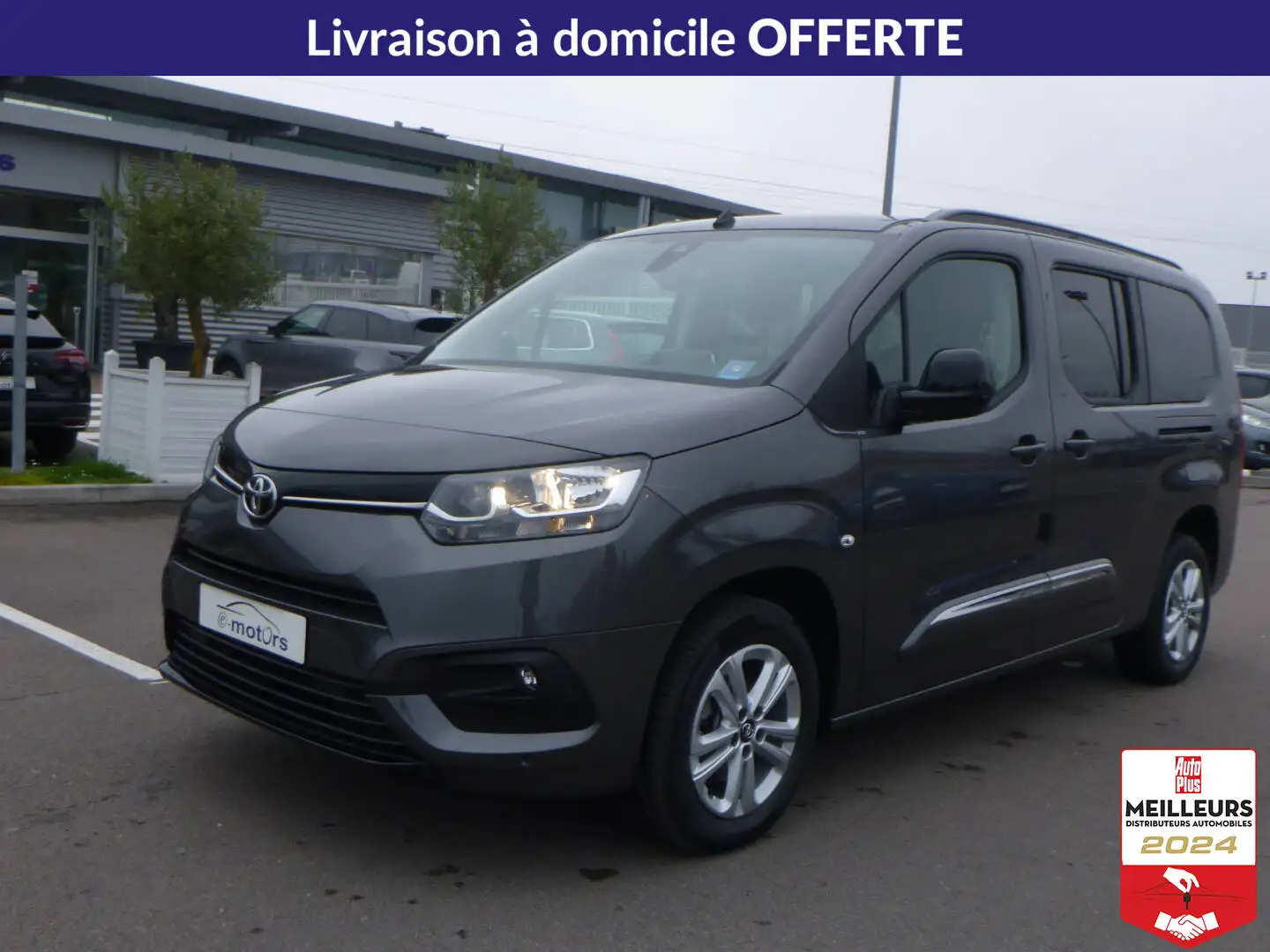 Toyota Proace City Proace City Verso Long Executive 130 D-4D BVA8 +7  Gris - 1