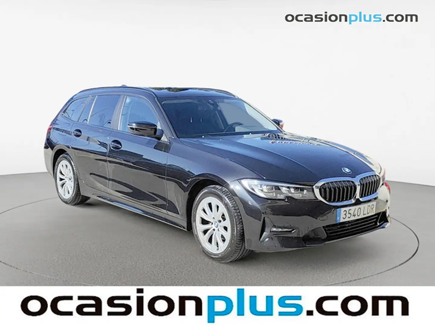 BMW 318 318dA Touring Negro - 2