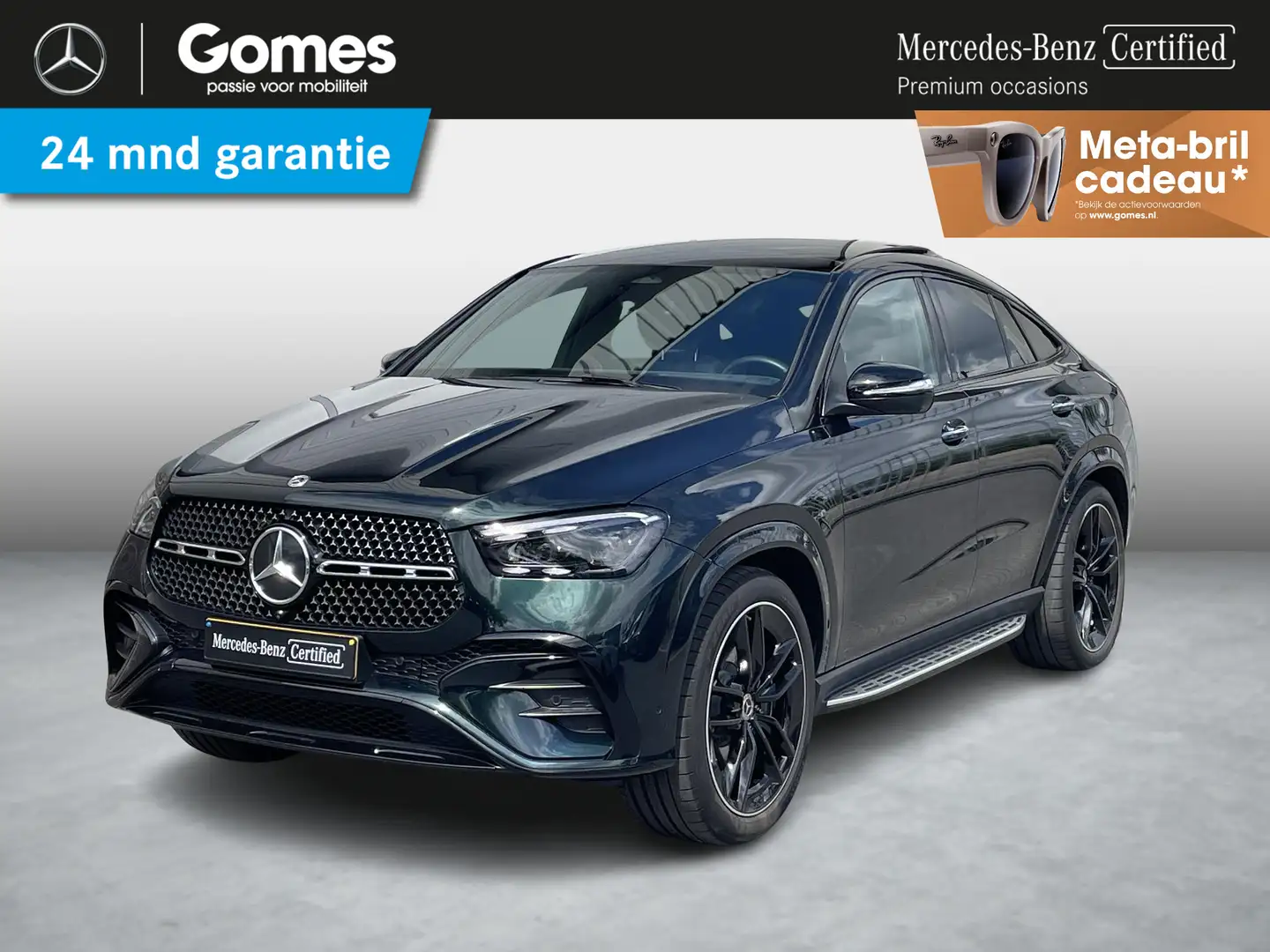 Mercedes-Benz GLE 400 Coupé e 4MATIC AMG | Panoramadak | Luchtvering | Vert - 1