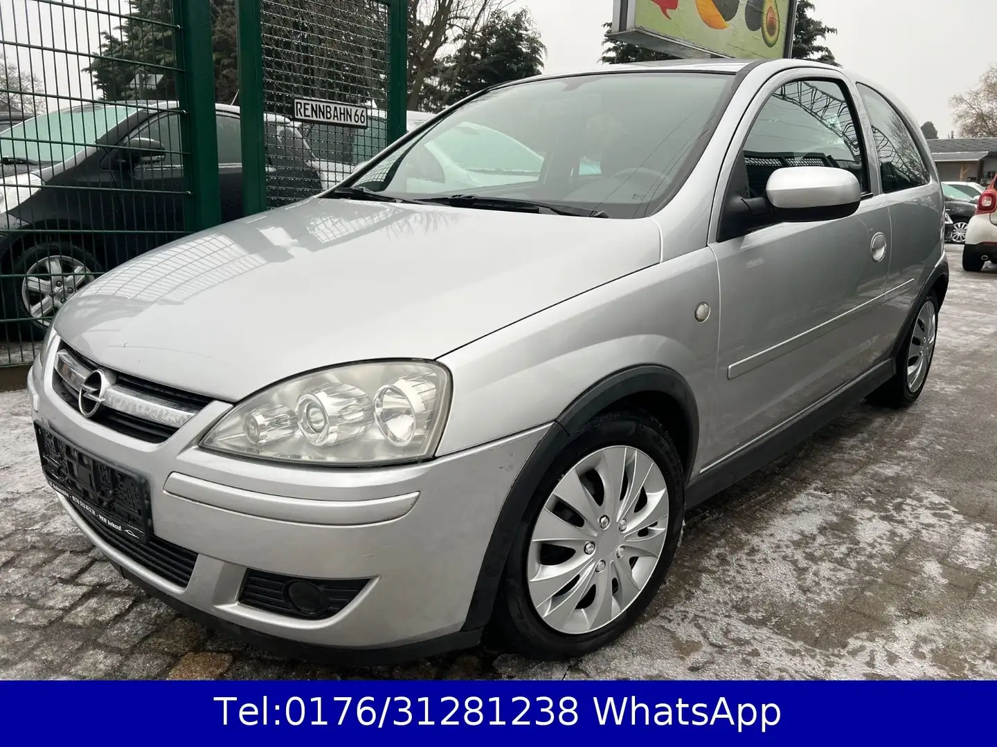 Opel Corsa C 1.2 Edition !! Tüv-Service Neu !! 117TKM Silber - 1