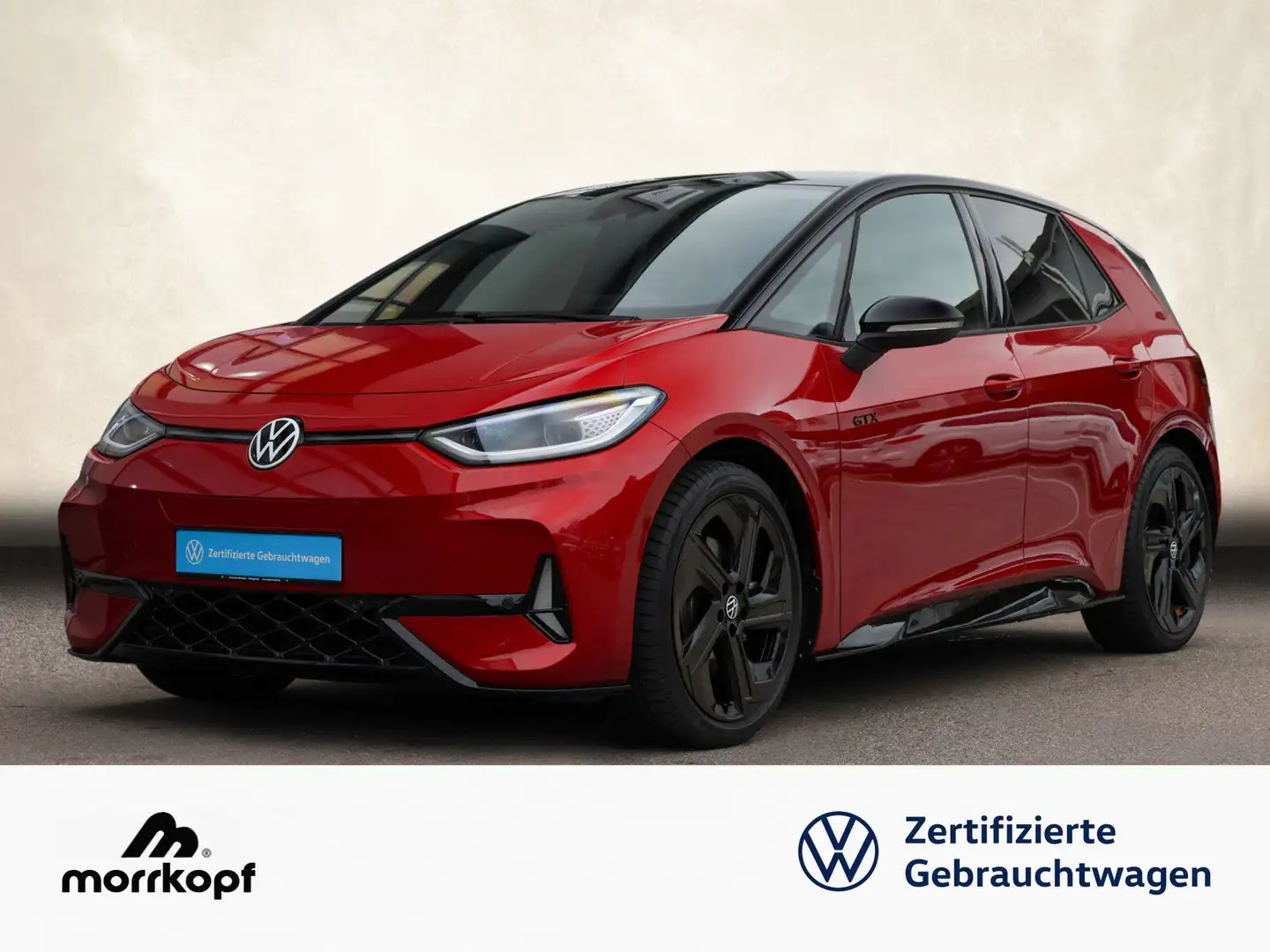 Volkswagen ID.3 GTX +1,49ZINS+MAX 590KM+WINTERRÄDER+ Navi Rot - 2