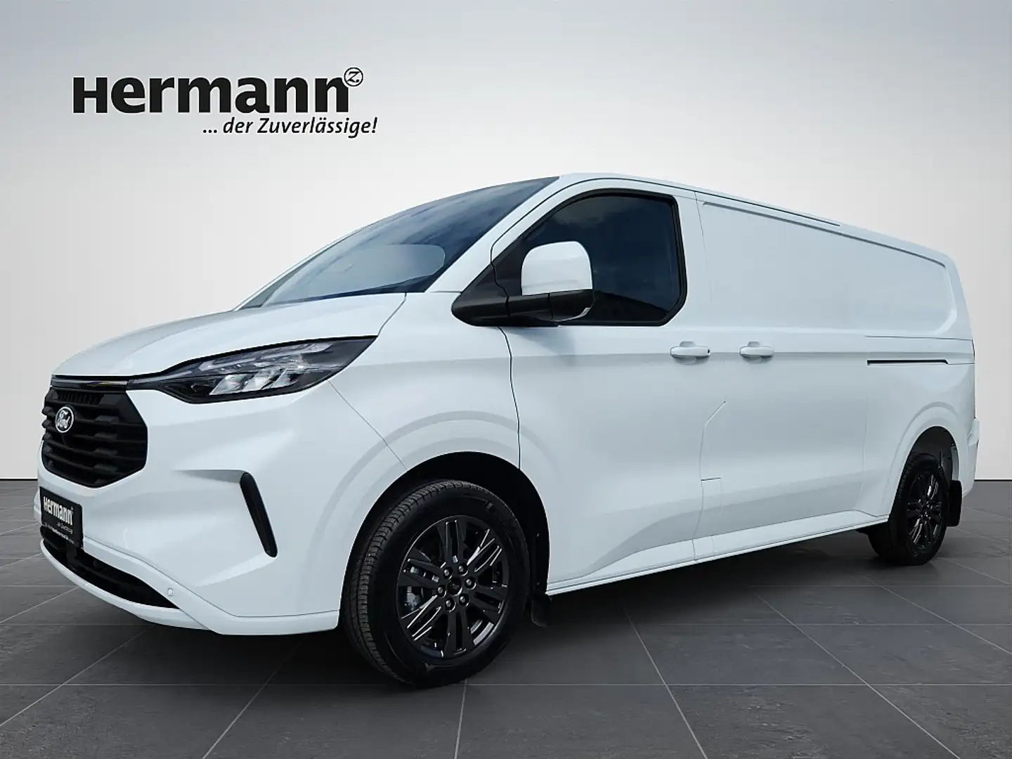 Ford Transit Custom Kasten 2,0 EcoBlue L2H1 3,2t Limited Blanc - 1