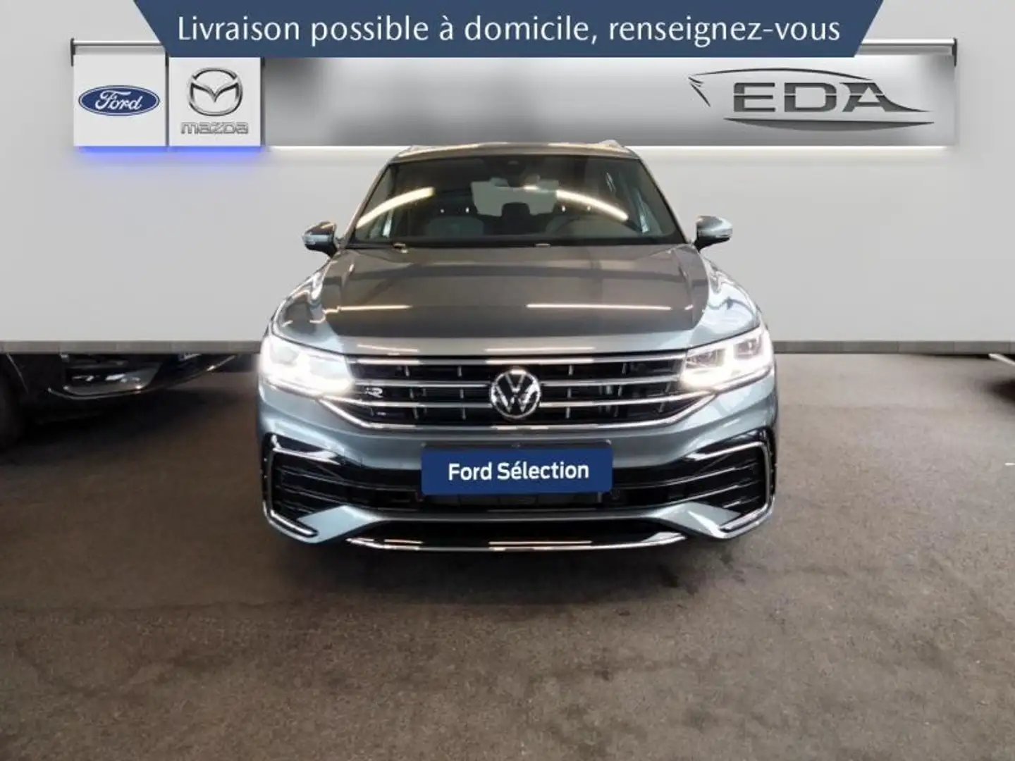 Volkswagen Tiguan Allspace 2.0 TDI 150ch R-Line DSG7 Gris - 2
