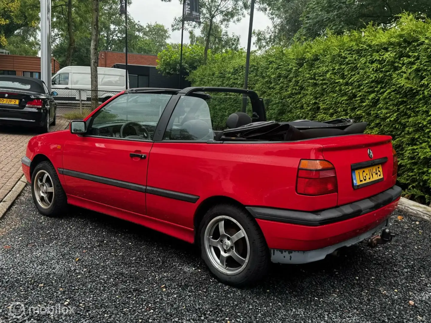 Volkswagen Golf Cabriolet 1.8 1e EIGENAAR! DEALER-OH! KANS! Rood - 2
