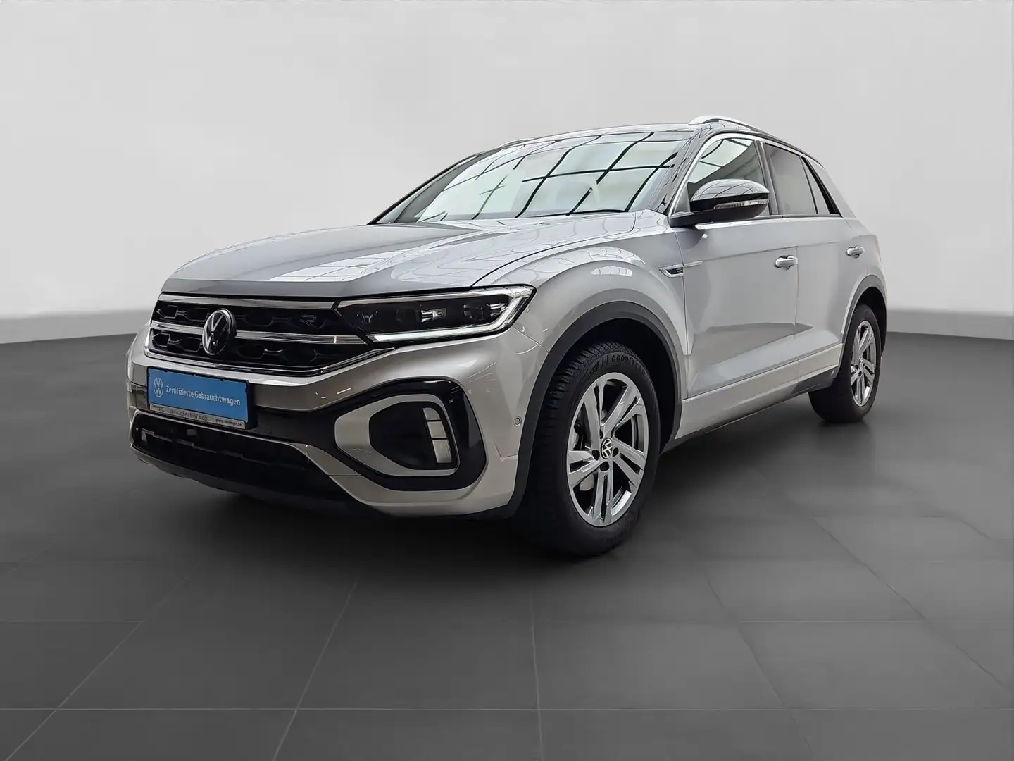 Volkswagen T-Roc 1.5 TSI DSG R-LINE KAMERA AHK NAVI PRIVACY Argent - 2