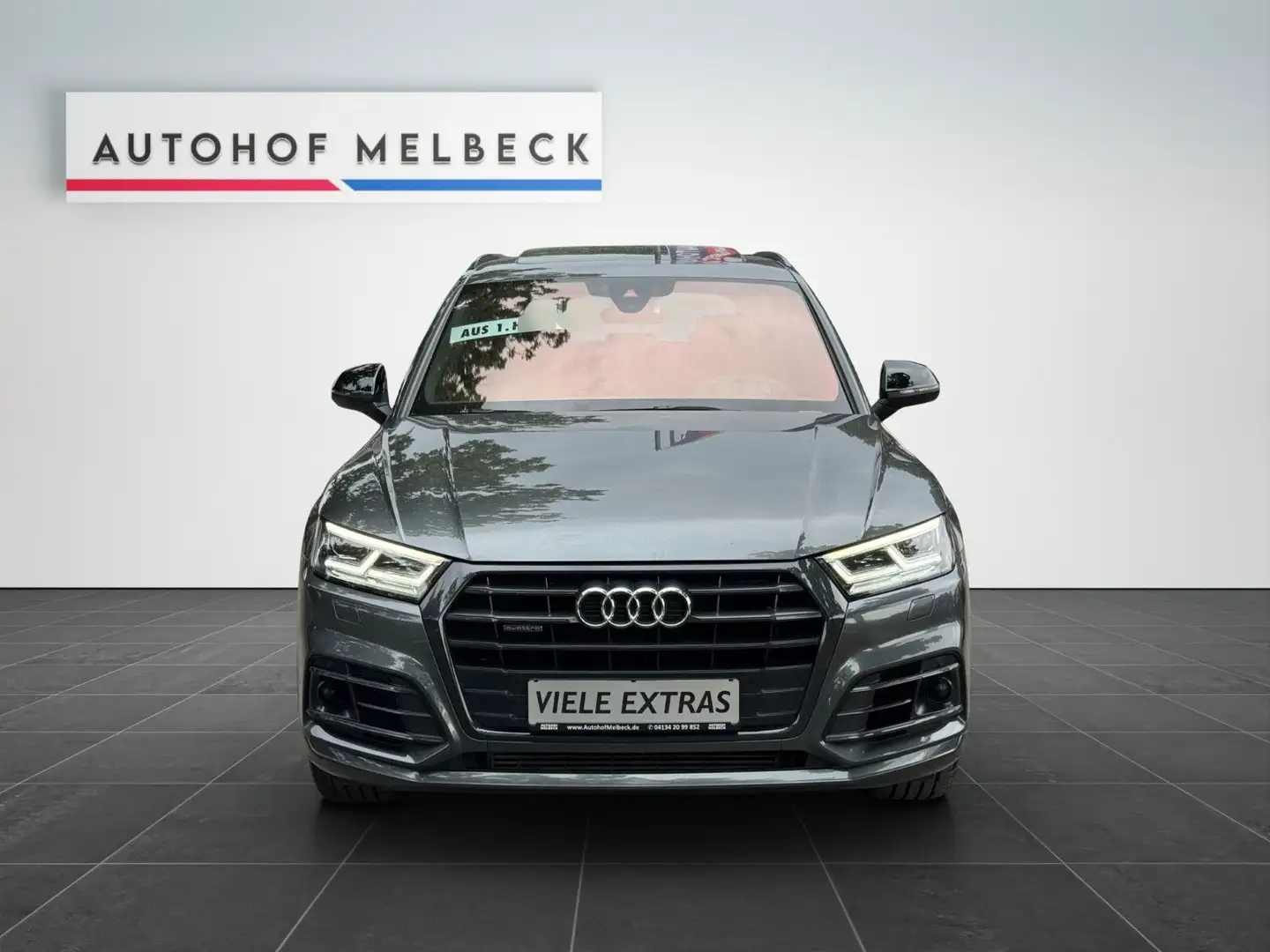 Audi Q5 Quattro Sport *1.HAND*AUTOMATIK*HEAD-UP*B&O* Grau - 2