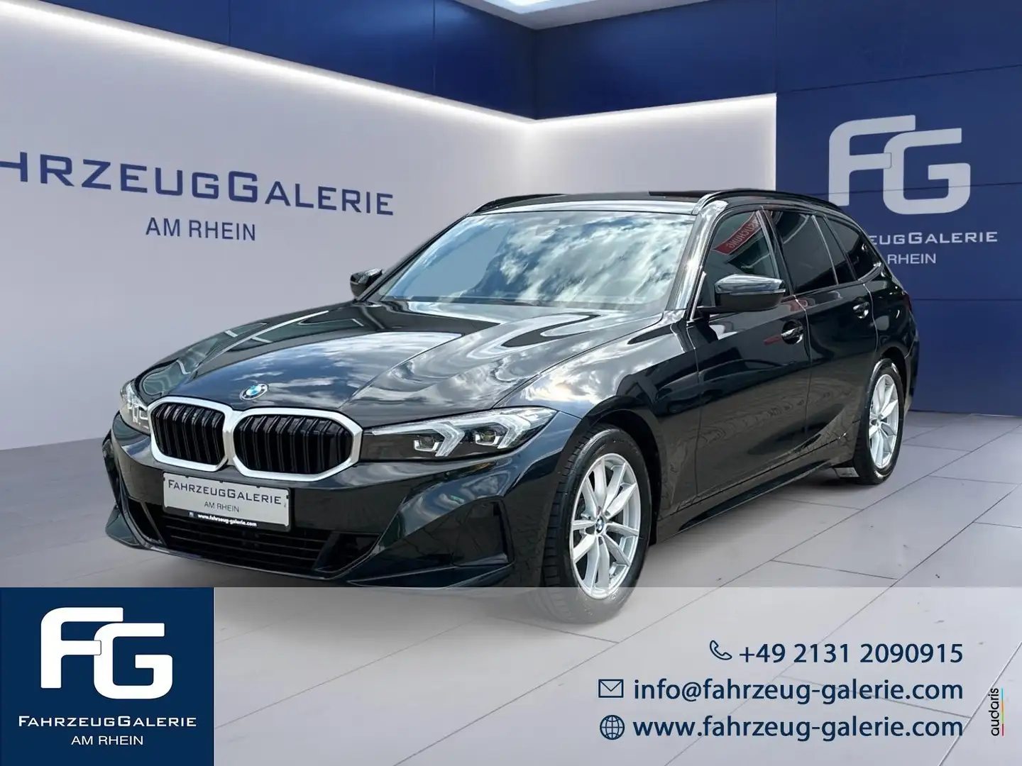BMW 318 d Touring HiFi Standheizung HUD Kamera Black - 1