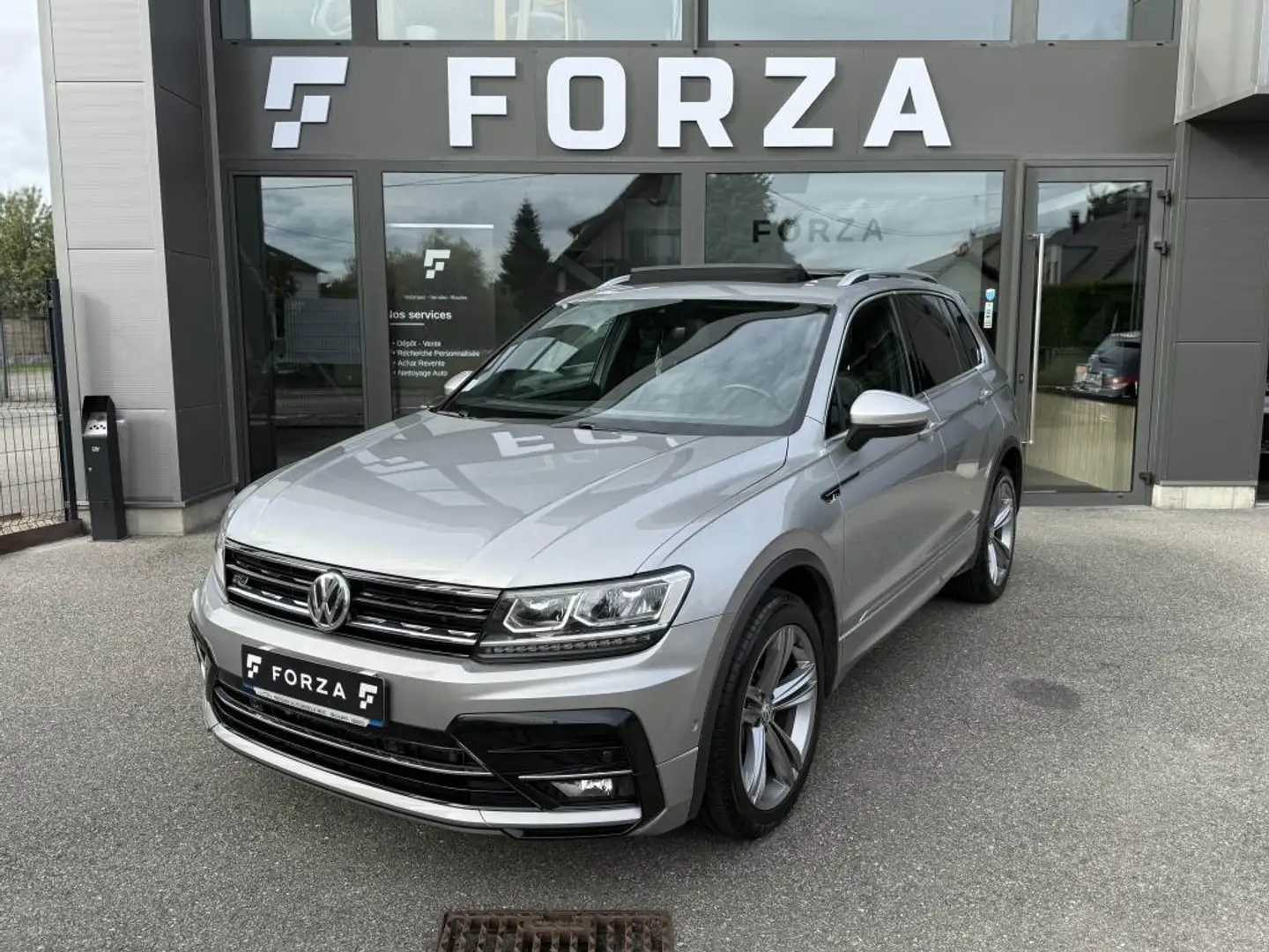 Volkswagen Tiguan 2.0 16V Bi-TDI - 240 - BV DSG 7 R LINE 4Motion Gris - 1