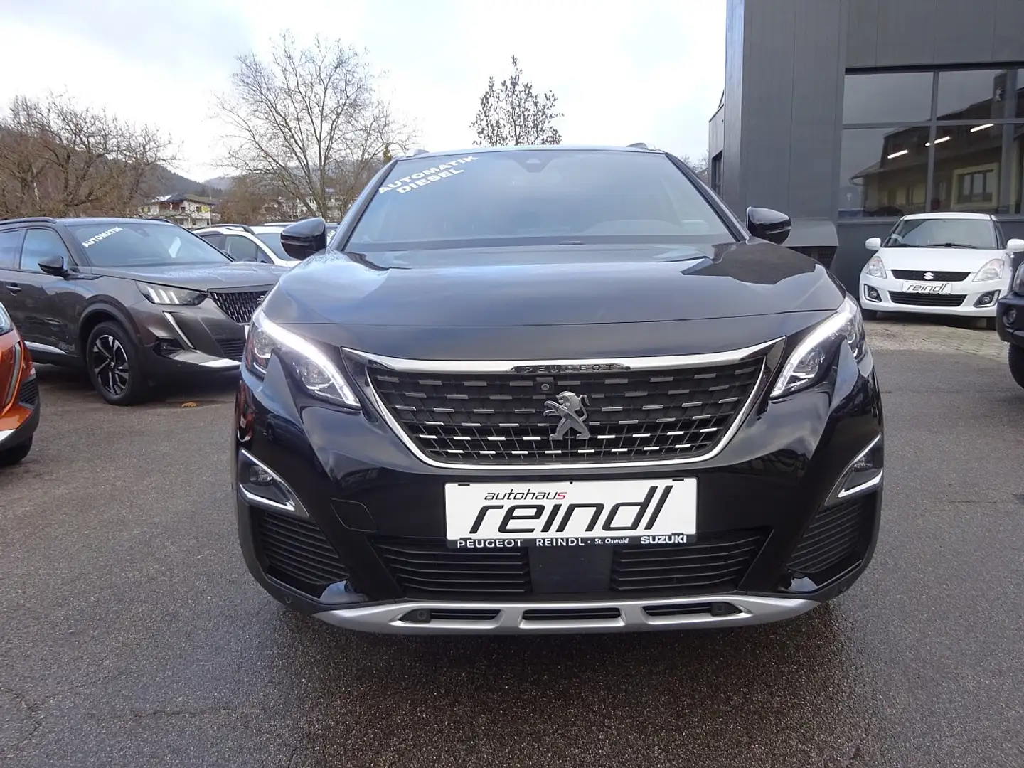 Peugeot 3008 1,5 BlueHDi 130 S&S EAT8 GT Line Aut.,LED-Schei... Schwarz - 2