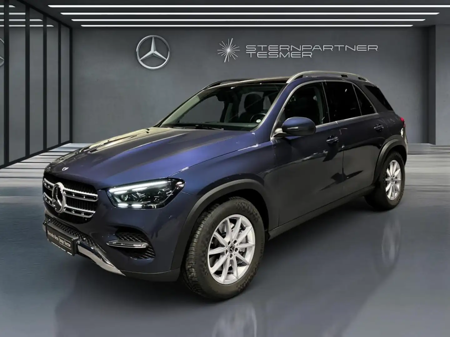Mercedes-Benz GLE 350 de 4M PANO+AHK+SITZKLIMA+MBUX+WIDE+AMBIENTE Blau - 1