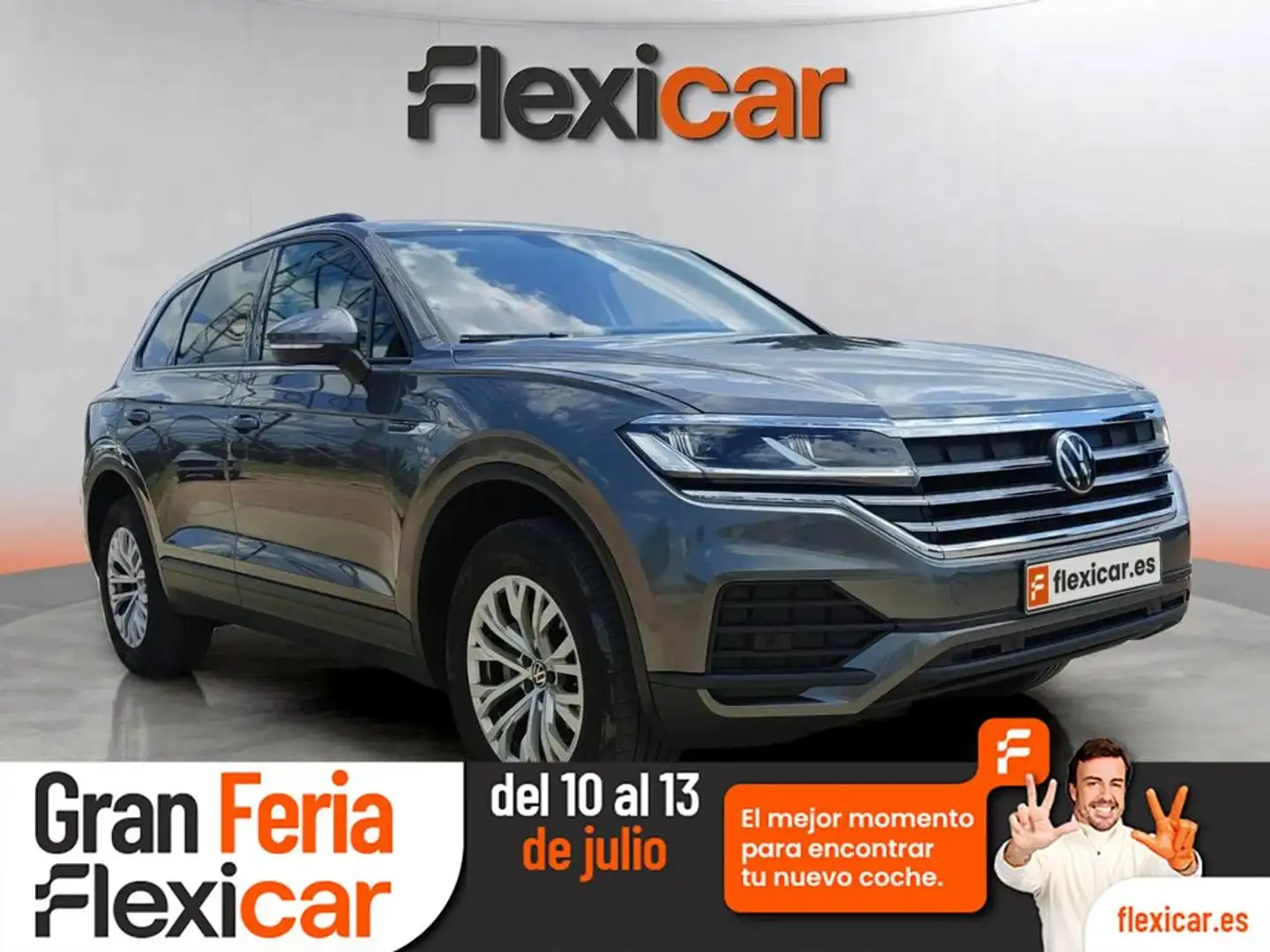 Volkswagen Touareg Prem Atmos 3.0 V6 TDI 210kW Tip 4M Gris - 1