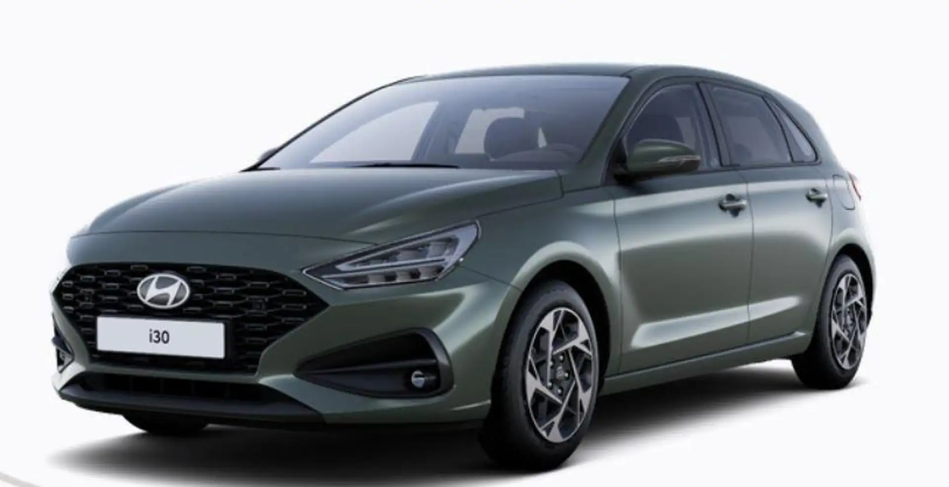 Hyundai i30 Family HB 1.6 GO*Navi*LED*Shzg*Lhzg*PDC*Cam*16Z... Grün - 1