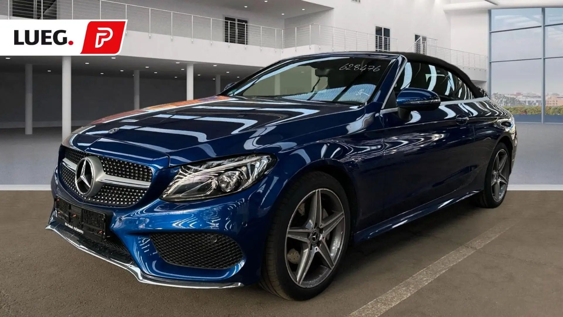 Mercedes-Benz C 200 Mercedes-Benz C 200 CABRIO 9G-TRONIC*Leder*Navi* Bleu - 1
