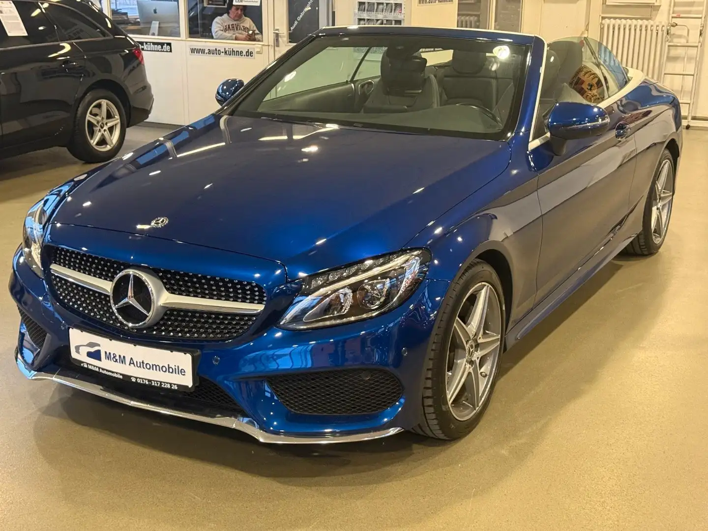 Mercedes-Benz C 200 Mercedes-Benz C 200 CABRIO 9G-TRONIC*Leder*Navi* Blau - 2