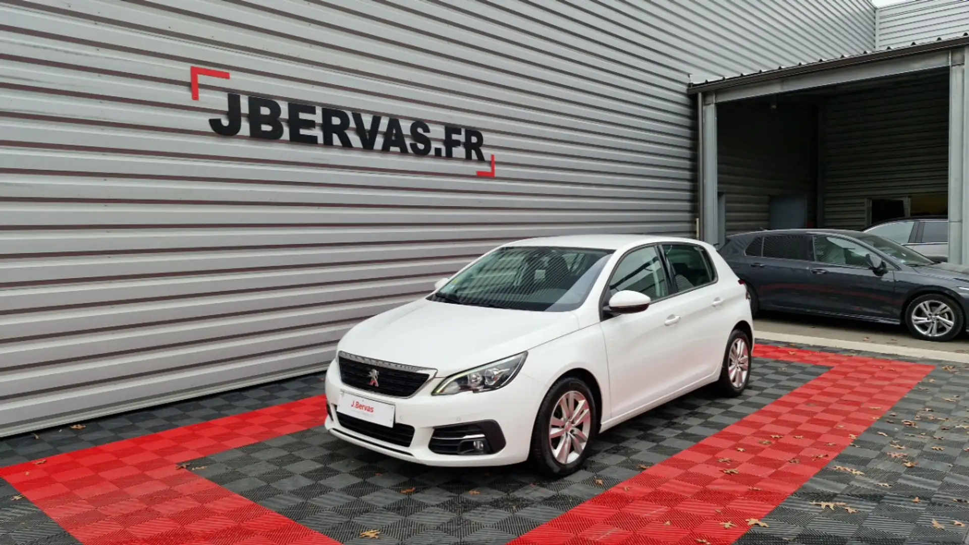 Peugeot 308 bluehdi 130ch ss bvm6 active business Blanc - 1