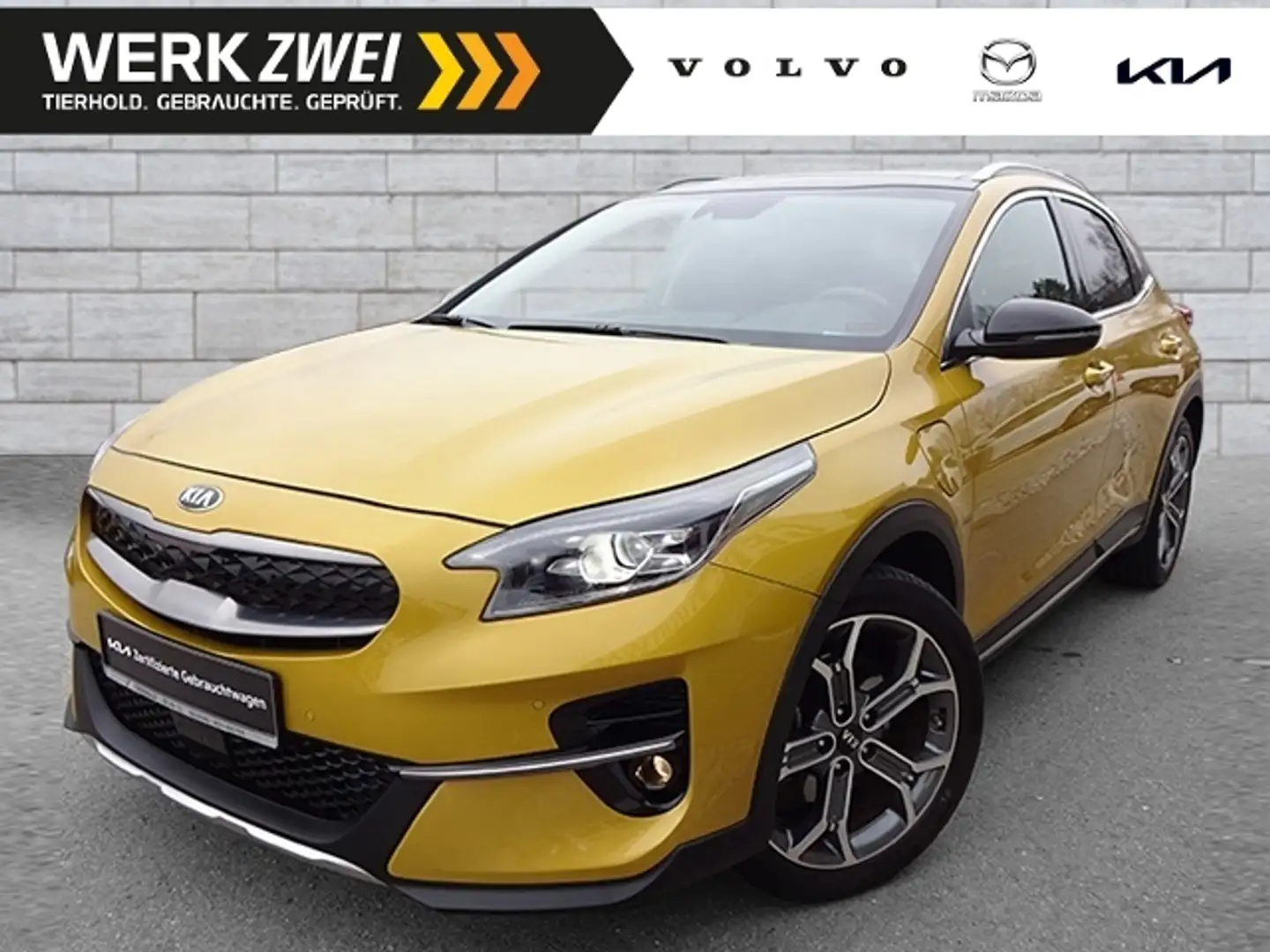 Kia XCeed 1,6 Plug-in Platinum Panorama ACC BLIS žuta - 1