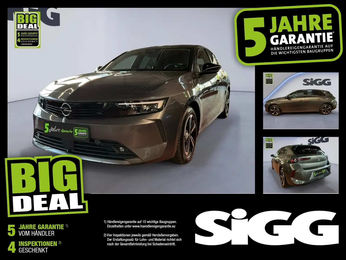 Opel Astra L 1.2 Turbo Edition DynLicht Fernlichtass. Grau - 1