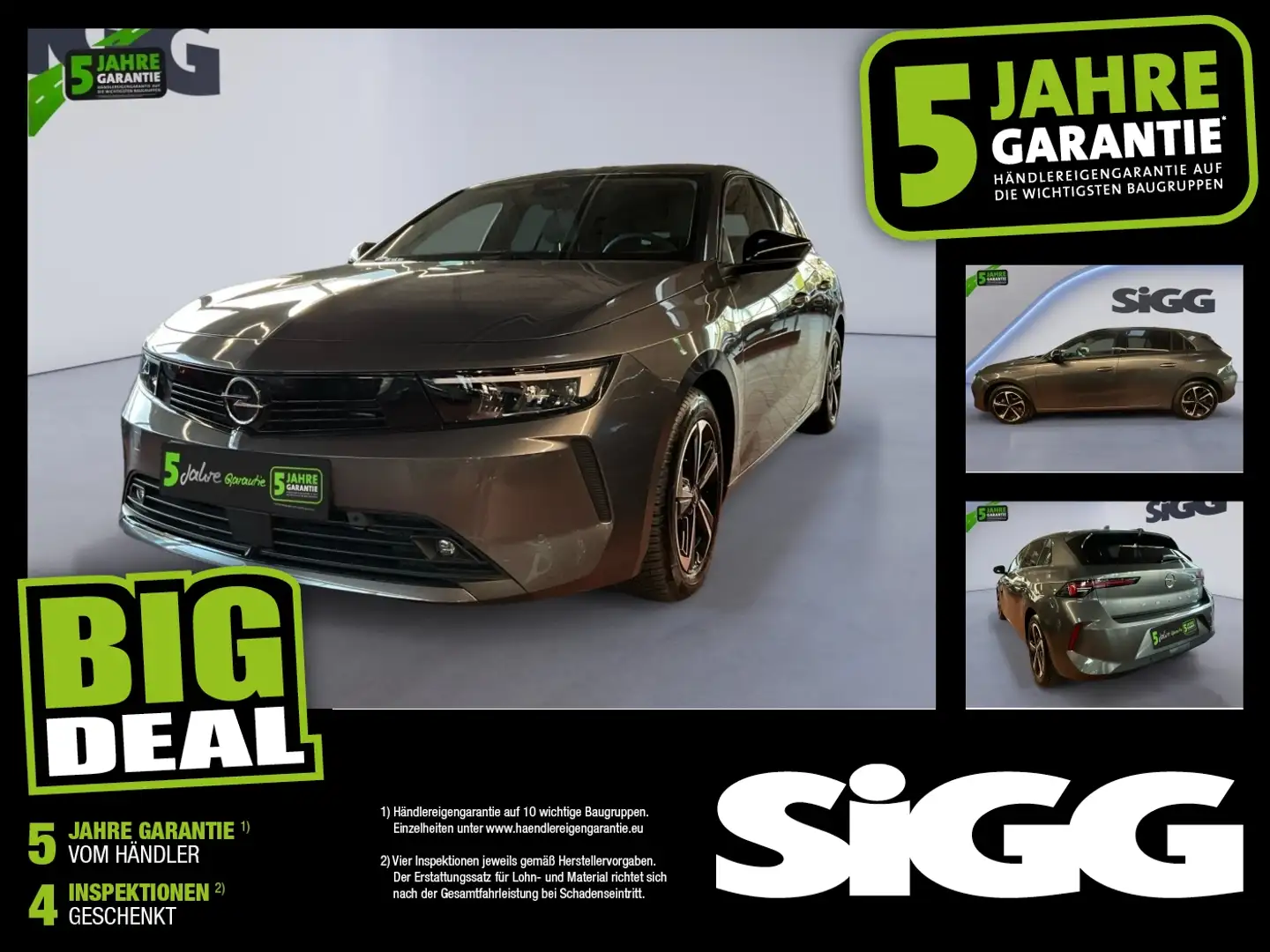 Opel Astra L 1.2 Turbo Edition DynLicht Fernlichtass. Gris - 1