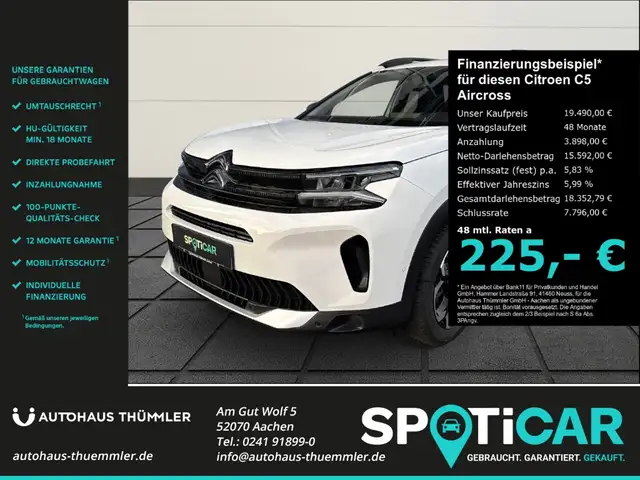 Citroen C5 Aircross C-Series 360 Kamera Allwetterreifen Mehrzonenklima